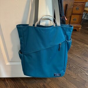 LL Bean Tote. Blue